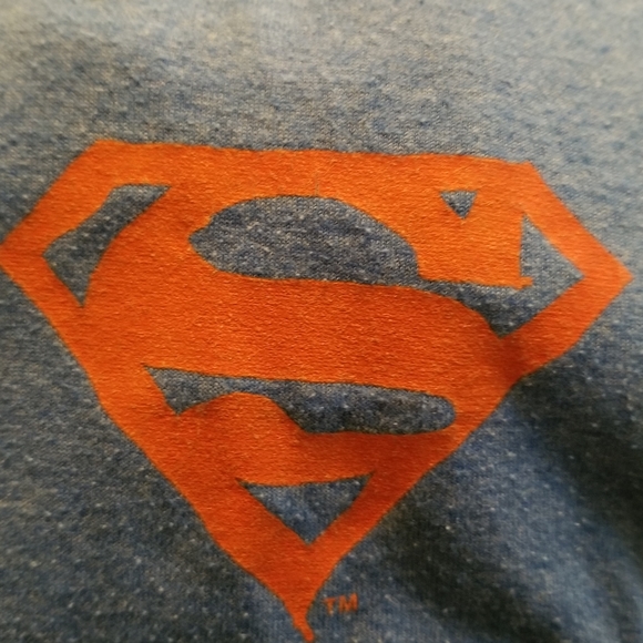 JUSTICE LEAGUE BOYS MEDIUM BLUE T-SHIRT - Picture 14 of 15